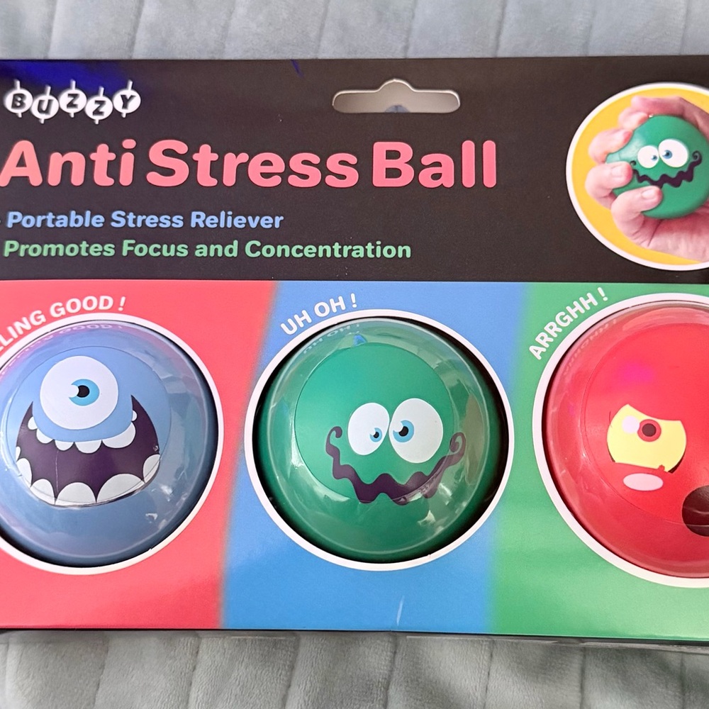 Buzzy Anti Stress Ball Set